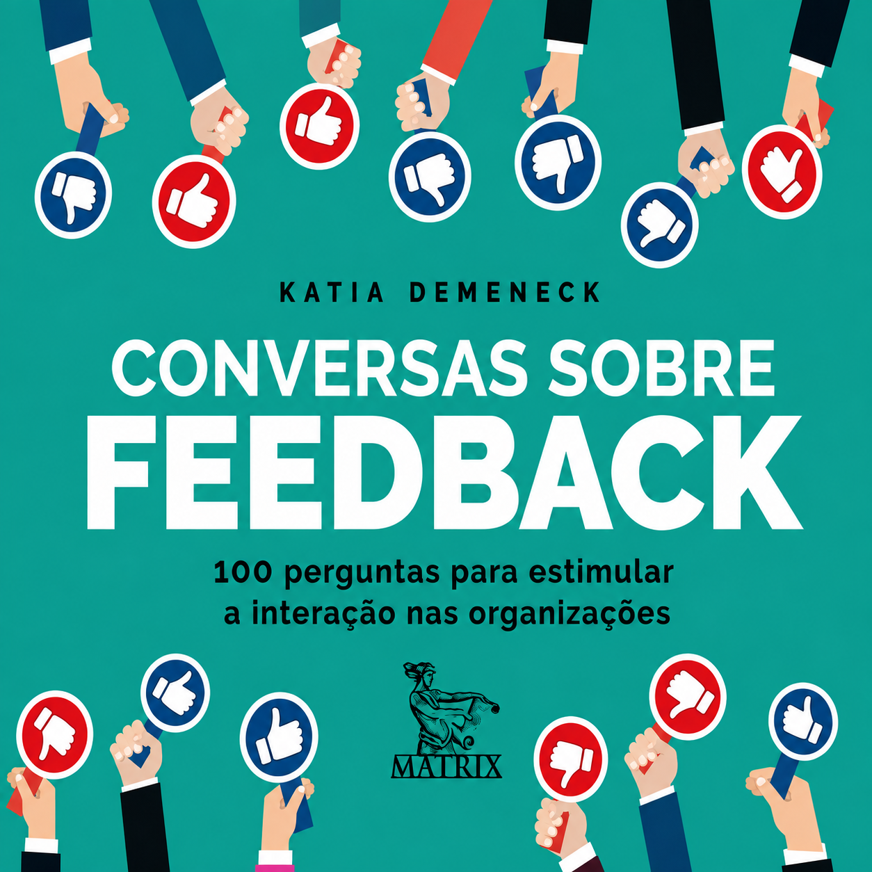 Capa do livro Conversas sobre Feedback, de Katia Demeneck